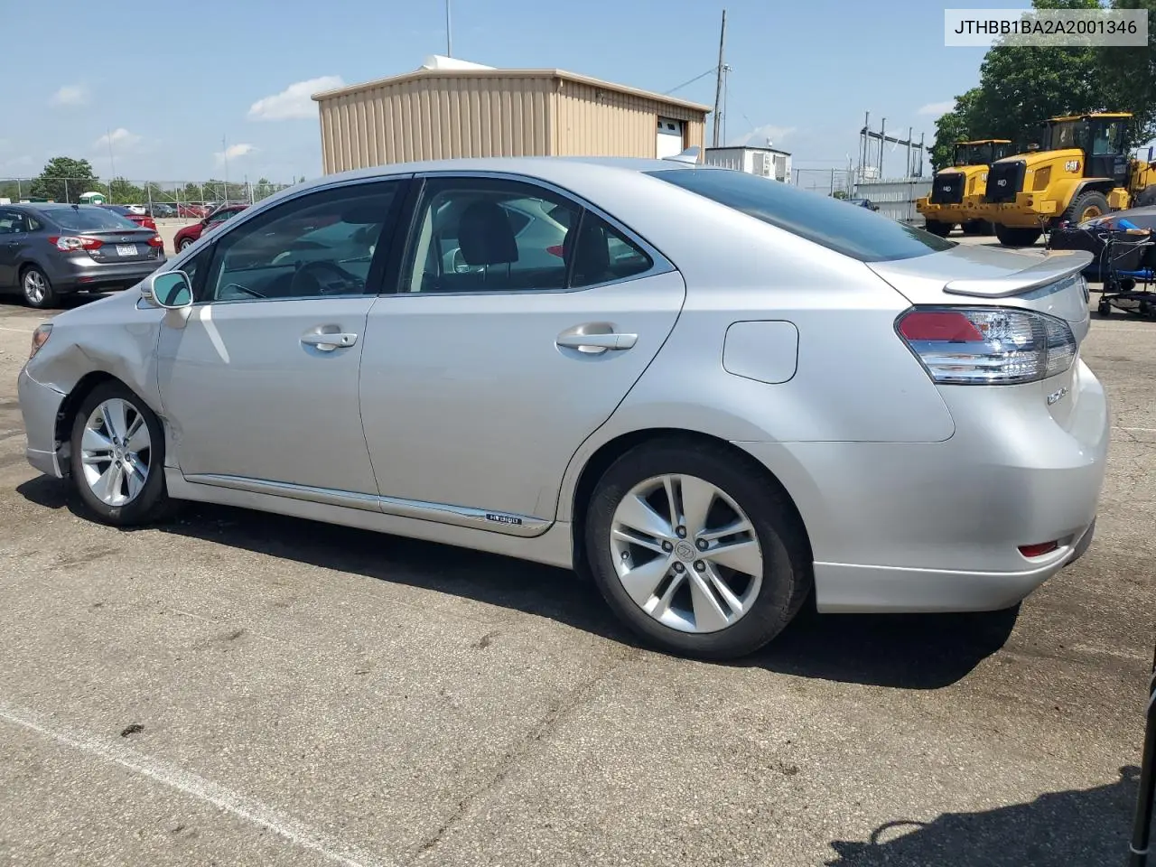 2010 Lexus Hs 250H VIN: JTHBB1BA2A2001346 Lot: 62875315