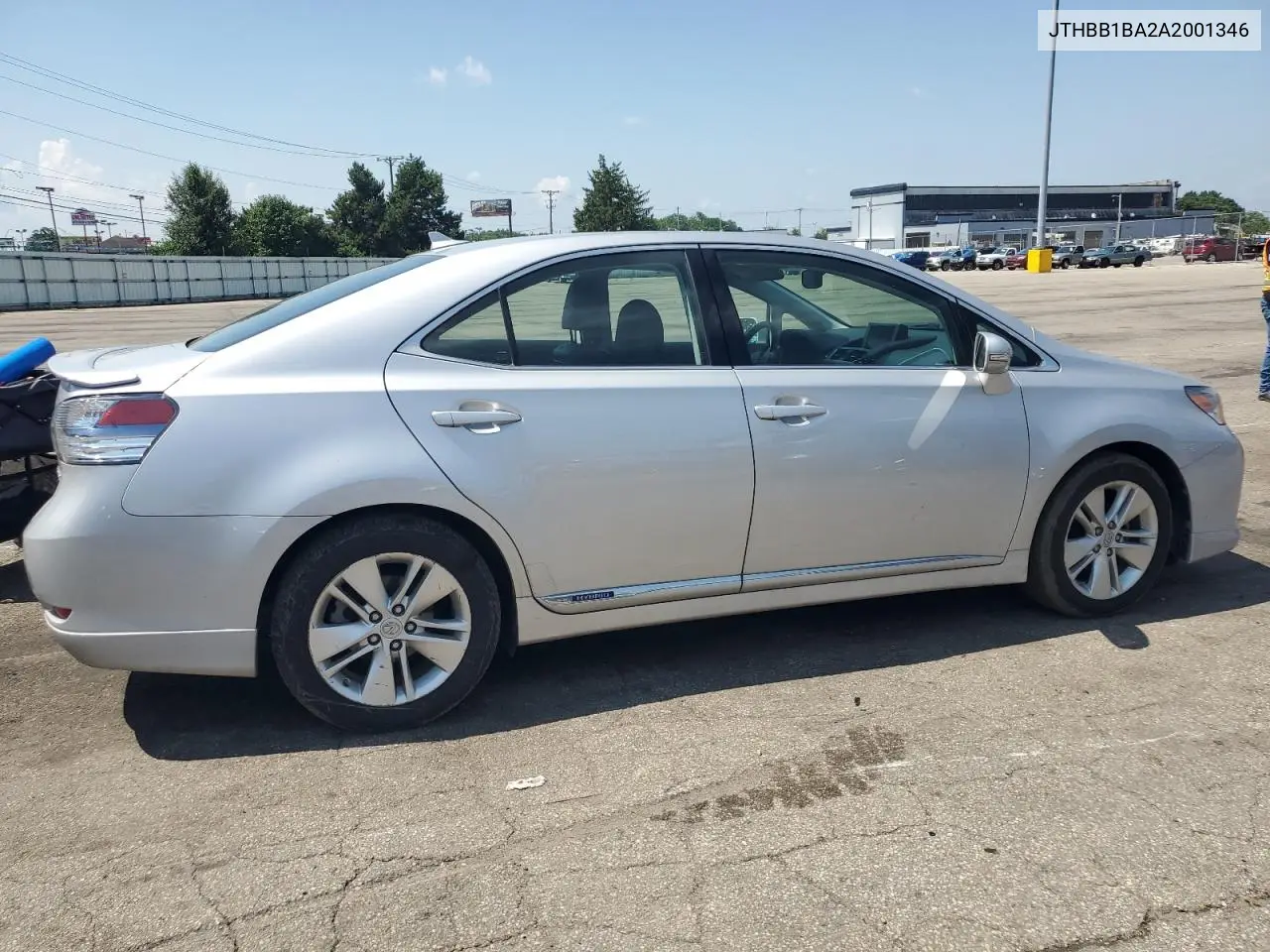 2010 Lexus Hs 250H VIN: JTHBB1BA2A2001346 Lot: 62875315