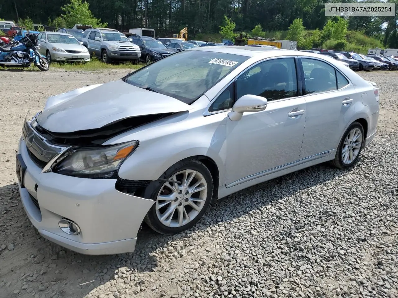 2010 Lexus Hs 250H VIN: JTHBB1BA7A2025254 Lot: 62892405