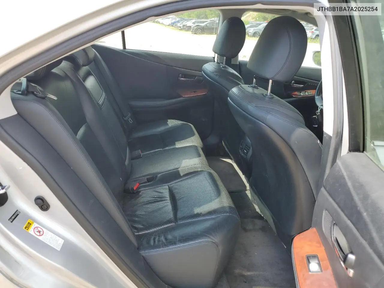 2010 Lexus Hs 250H VIN: JTHBB1BA7A2025254 Lot: 62892405