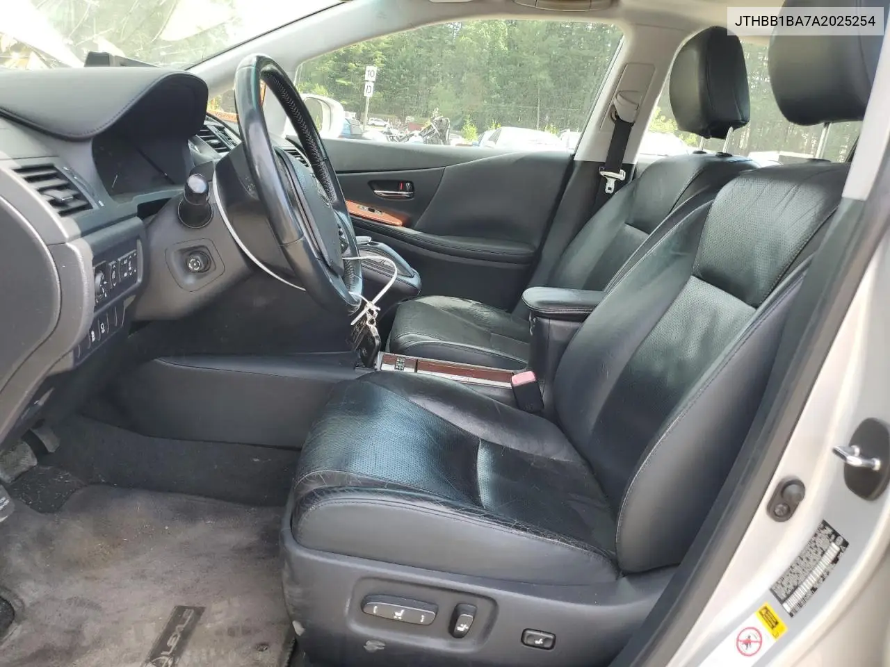 2010 Lexus Hs 250H VIN: JTHBB1BA7A2025254 Lot: 62892405