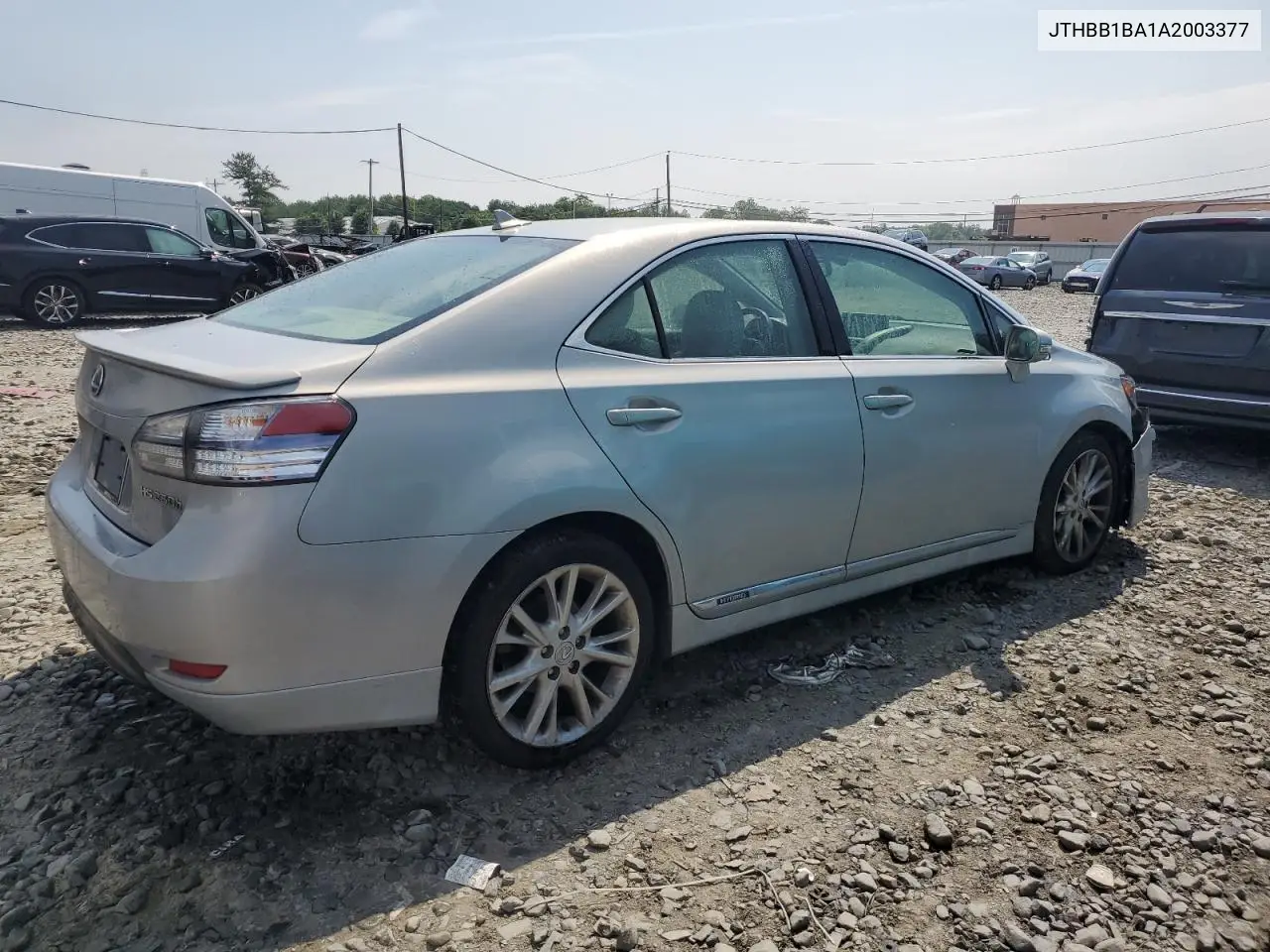 2010 Lexus Hs 250H VIN: JTHBB1BA1A2003377 Lot: 62997175
