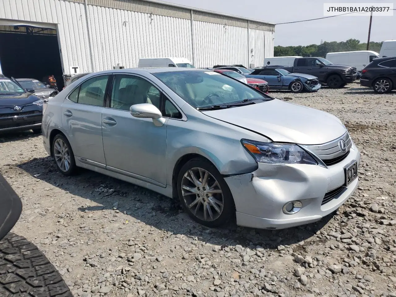 2010 Lexus Hs 250H VIN: JTHBB1BA1A2003377 Lot: 62997175