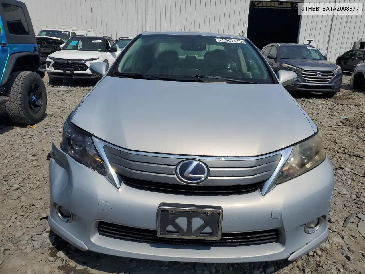 2010 Lexus Hs 250H VIN: JTHBB1BA1A2003377 Lot: 62997175