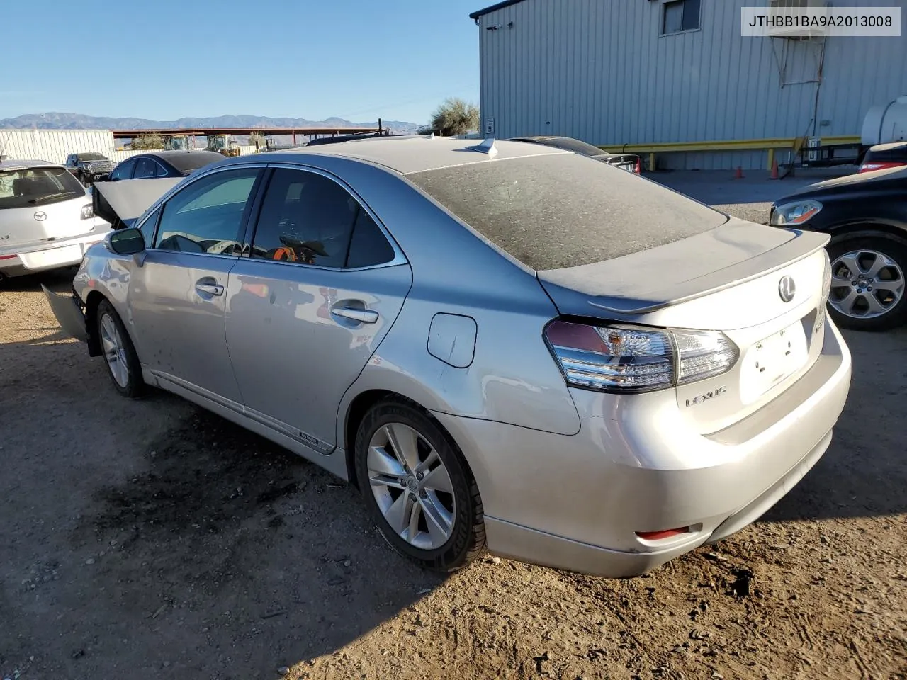 2010 Lexus Hs 250H VIN: JTHBB1BA9A2013008 Lot: 85761394