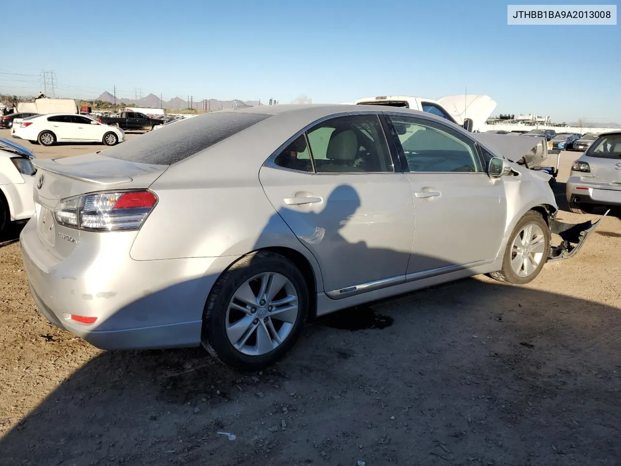 2010 Lexus Hs 250H VIN: JTHBB1BA9A2013008 Lot: 85761394