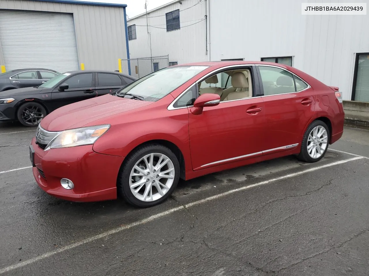 2010 Lexus Hs 250H VIN: JTHBB1BA6A2029439 Lot: 86409444