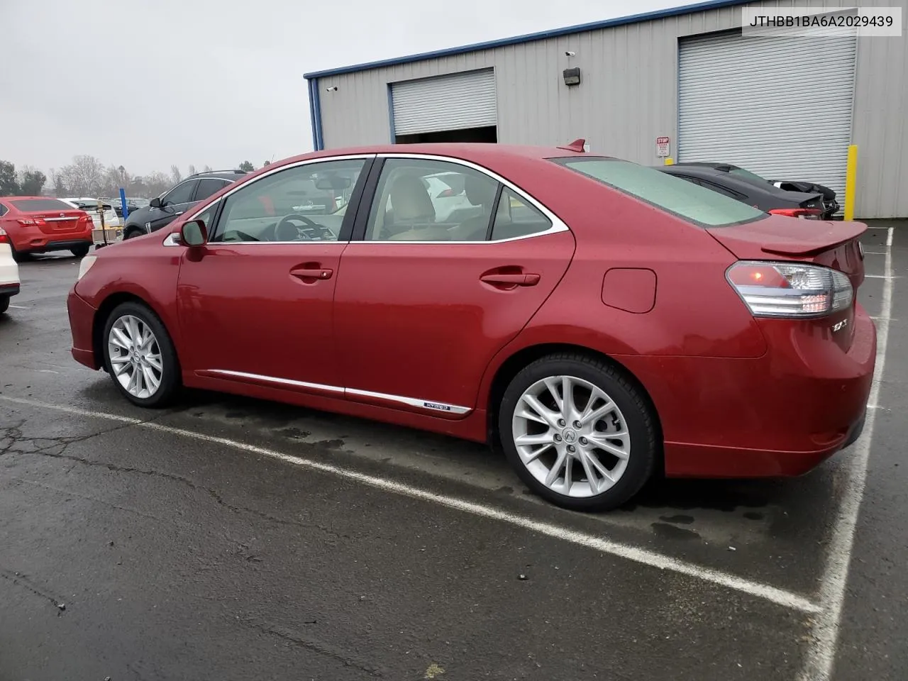 2010 Lexus Hs 250H VIN: JTHBB1BA6A2029439 Lot: 86409444