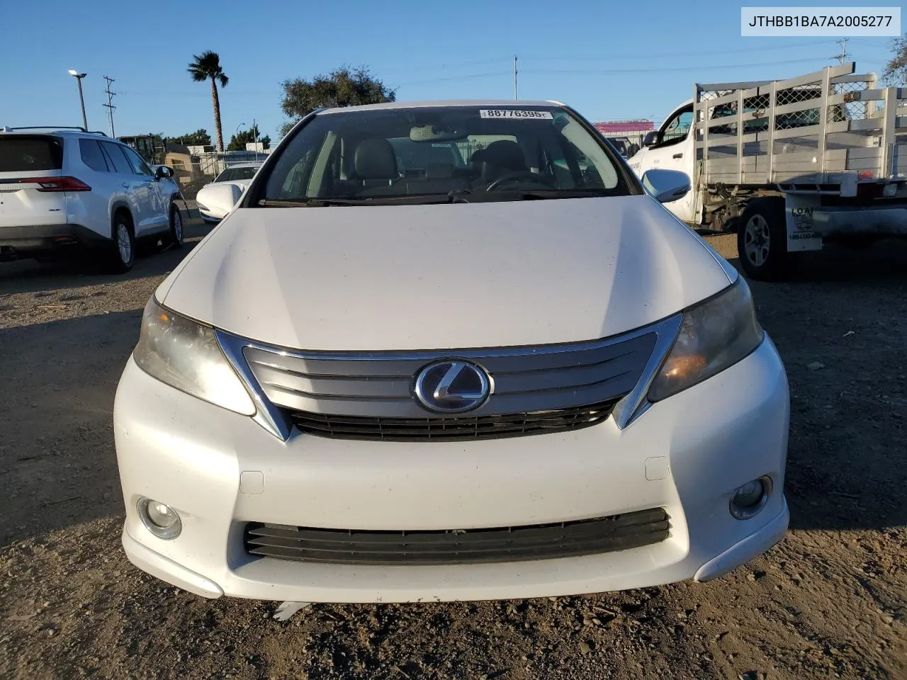 2010 Lexus Hs 250H VIN: JTHBB1BA7A2005277 Lot: 88776395