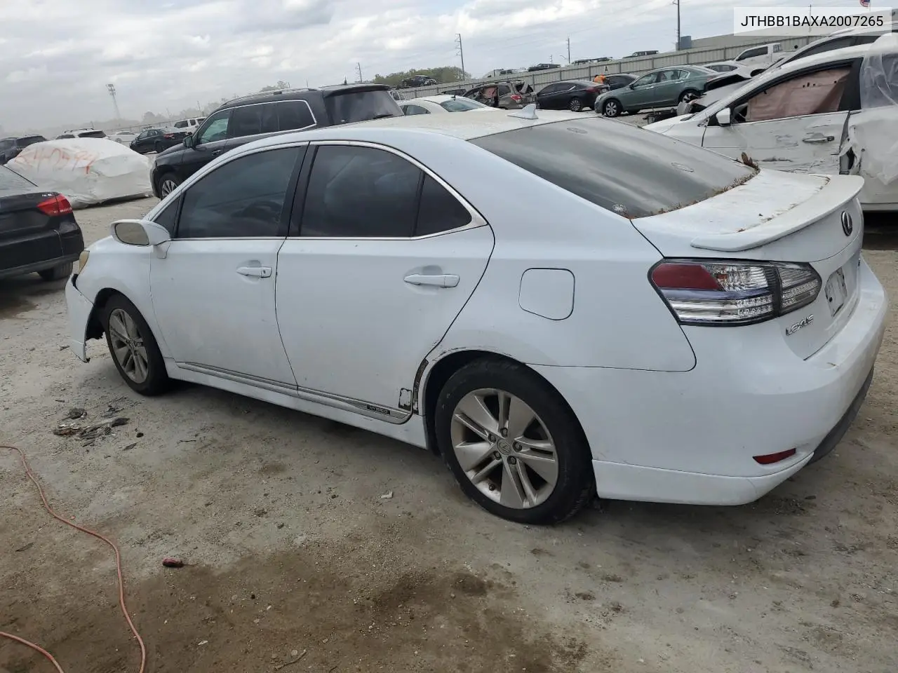 2010 Lexus Hs 250H VIN: JTHBB1BAXA2007265 Lot: 88964305
