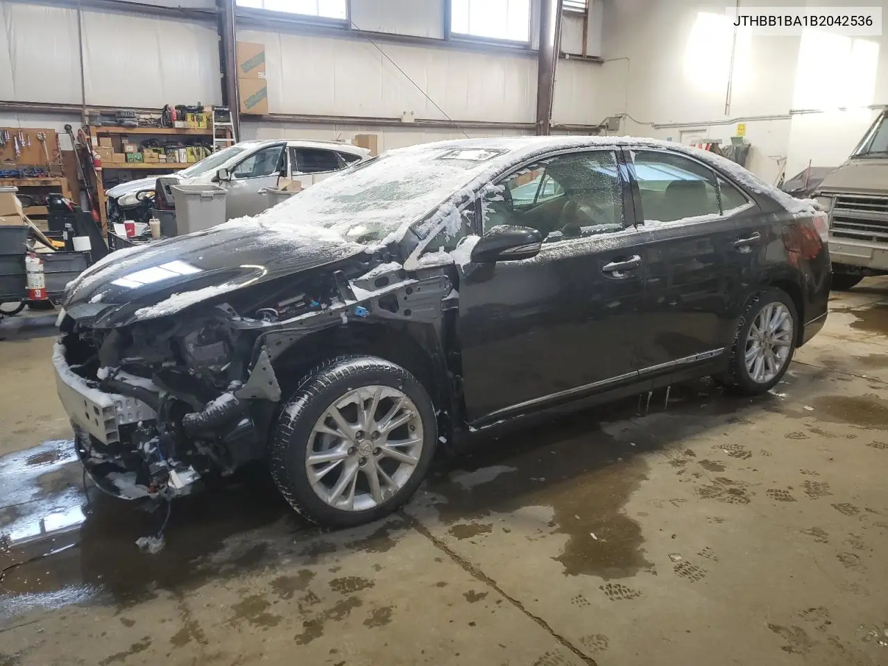 2011 Lexus Hs 250H VIN: JTHBB1BA1B2042536 Lot: 44598755