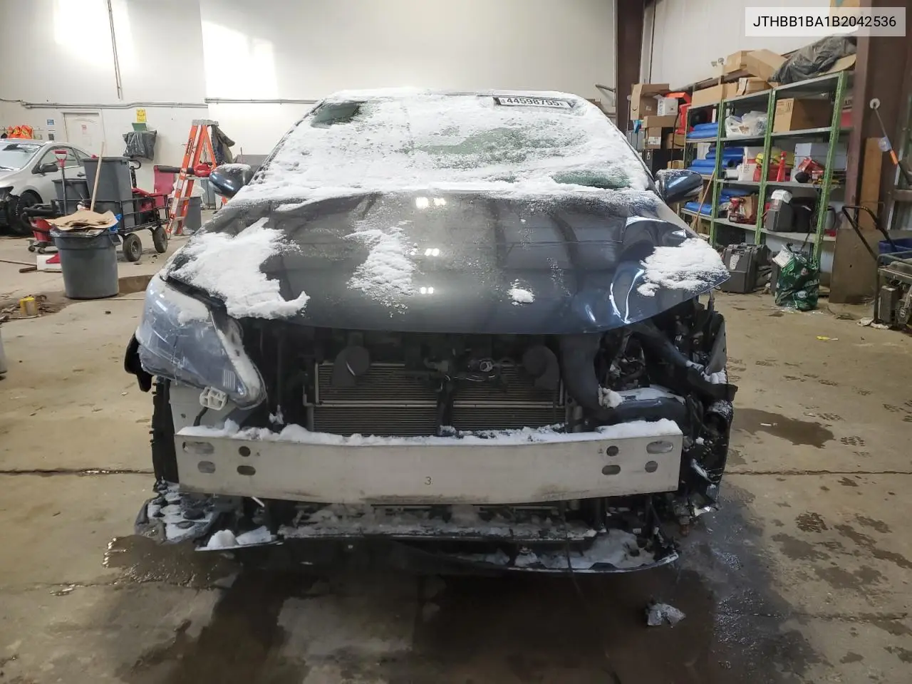 2011 Lexus Hs 250H VIN: JTHBB1BA1B2042536 Lot: 44598755