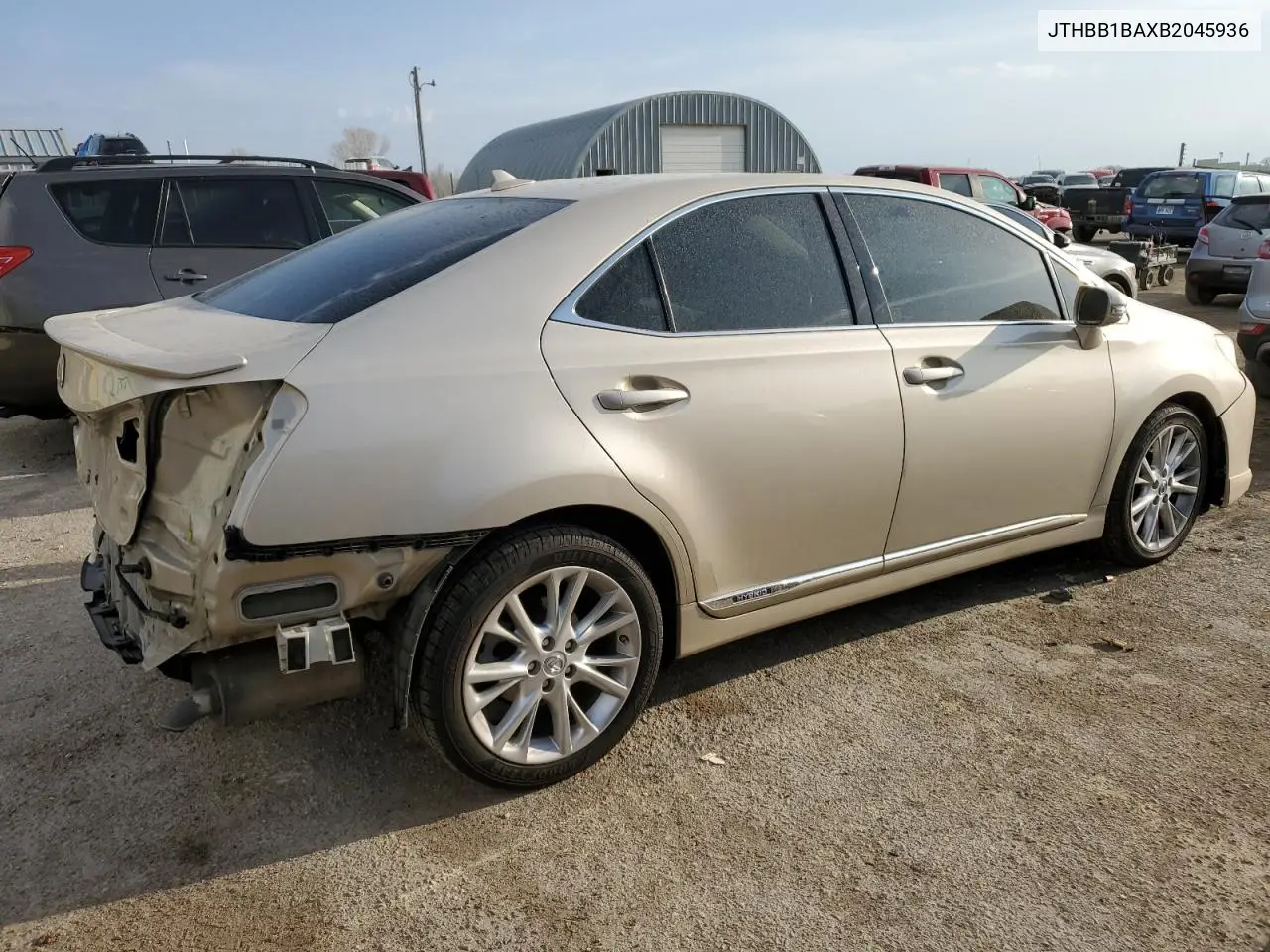 2011 Lexus Hs 250H VIN: JTHBB1BAXB2045936 Lot: 50404155