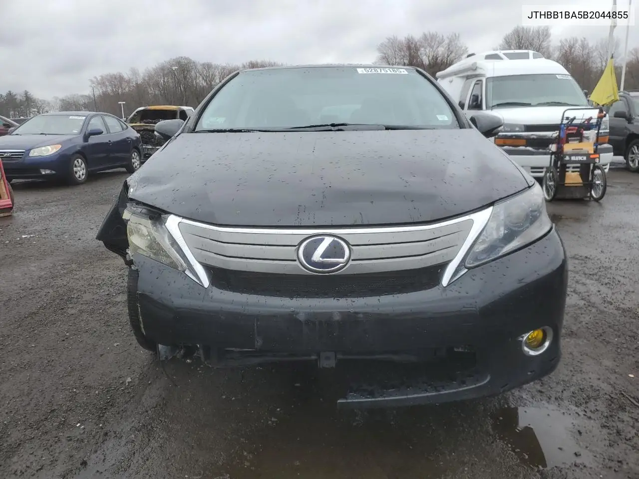 2011 Lexus Hs 250H VIN: JTHBB1BA5B2044855 Lot: 52875185