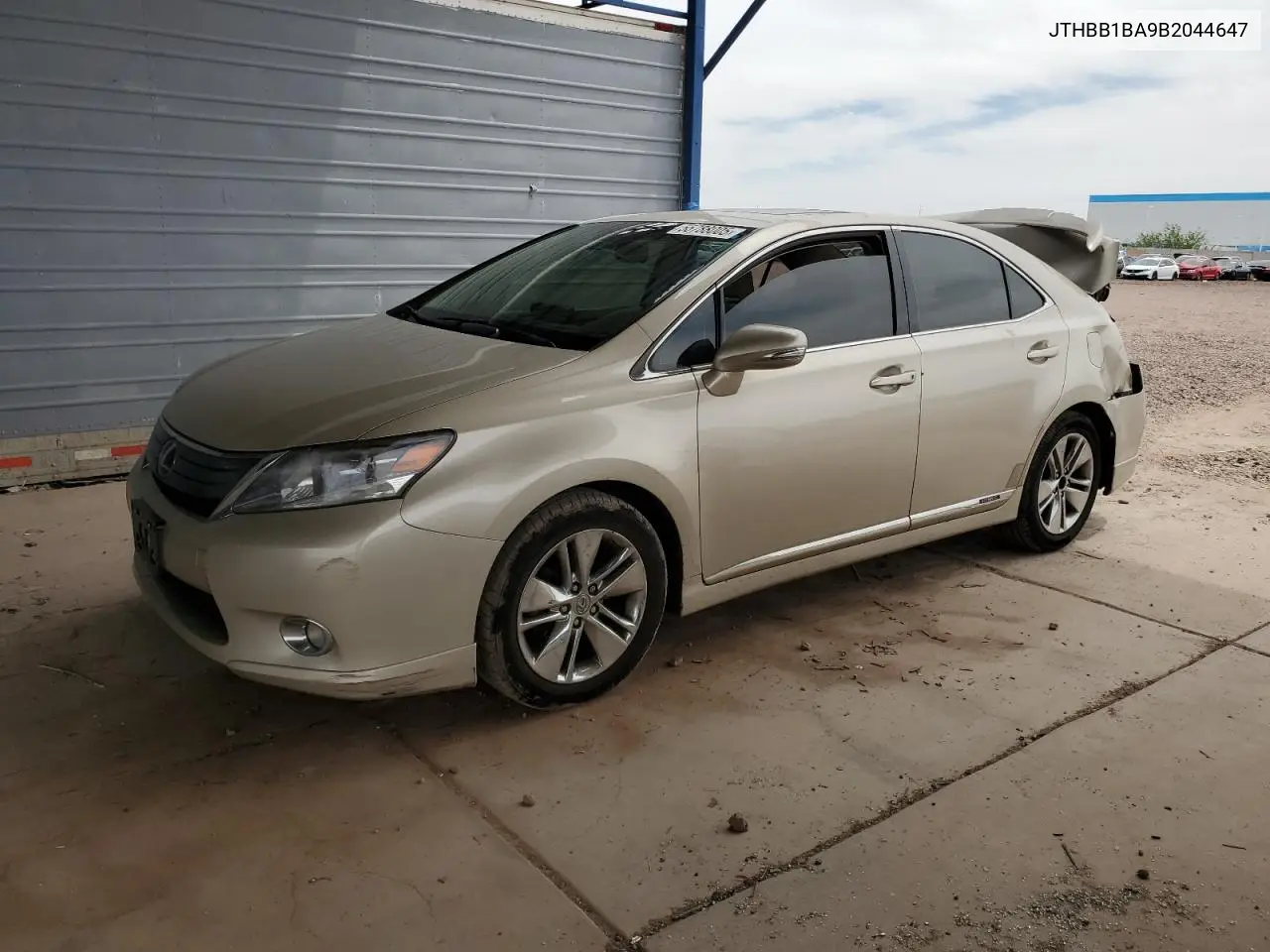 2011 Lexus Hs 250H VIN: JTHBB1BA9B2044647 Lot: 55788005