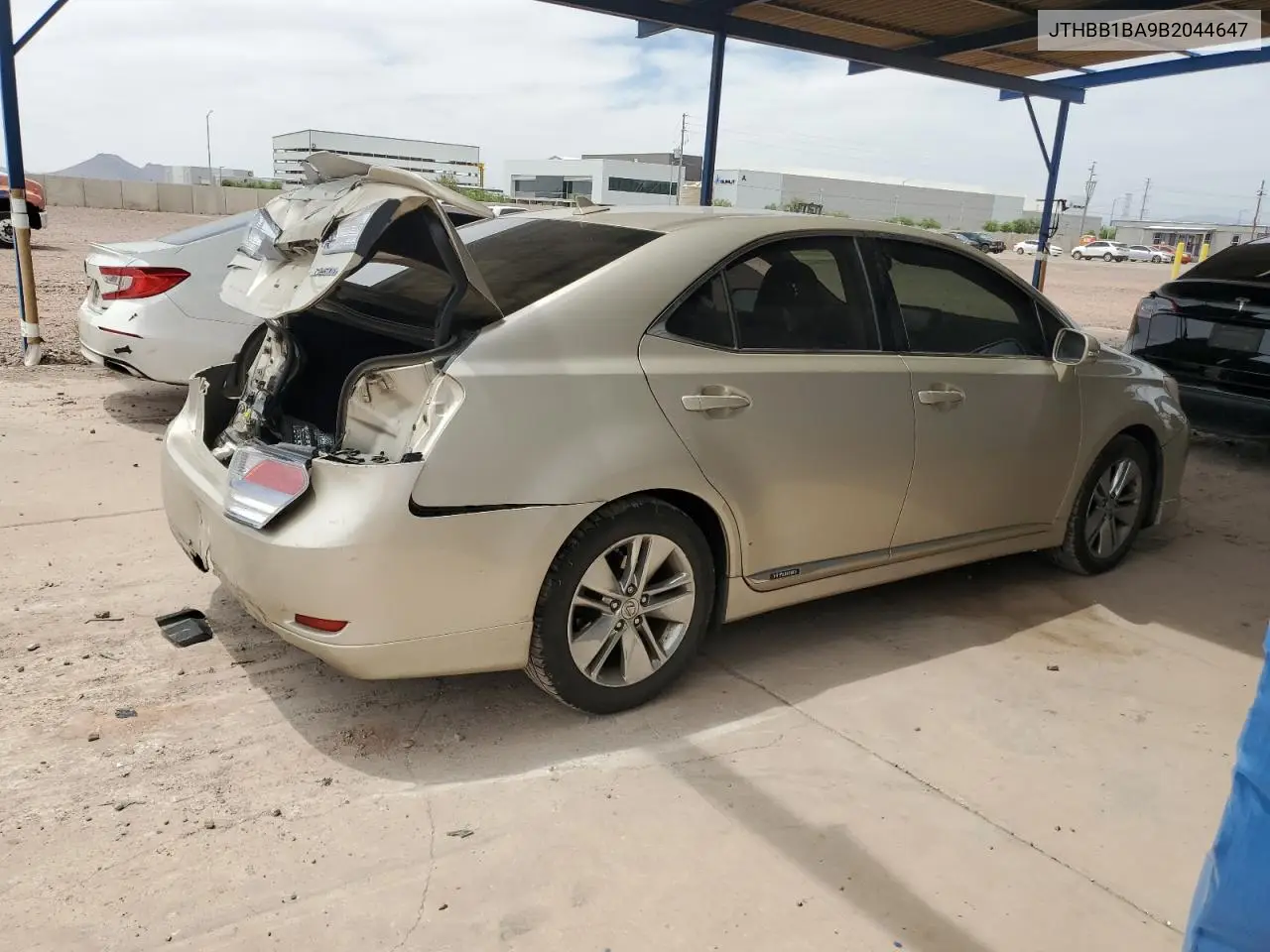 2011 Lexus Hs 250H VIN: JTHBB1BA9B2044647 Lot: 55788005