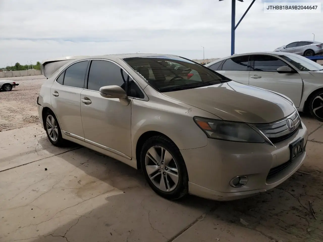 2011 Lexus Hs 250H VIN: JTHBB1BA9B2044647 Lot: 55788005
