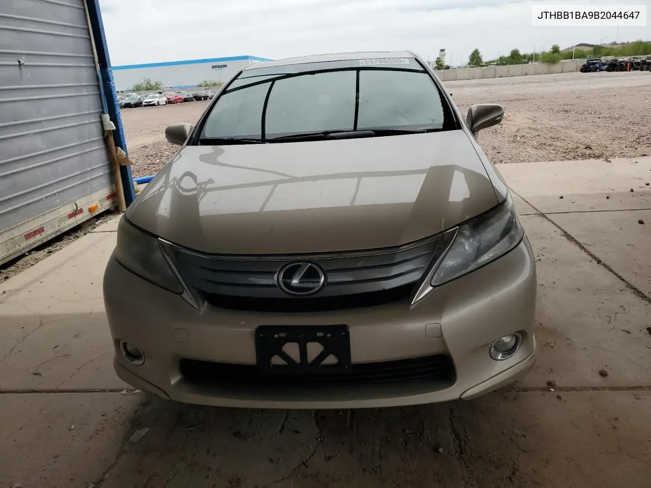 2011 Lexus Hs 250H VIN: JTHBB1BA9B2044647 Lot: 55788005