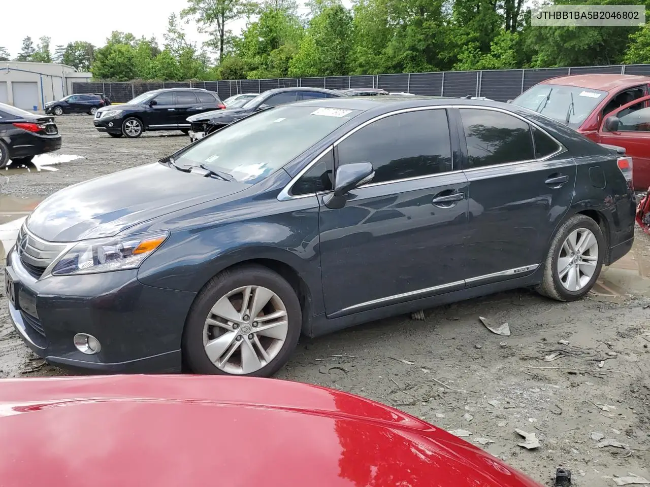 2011 Lexus Hs 250H VIN: JTHBB1BA5B2046802 Lot: 57177905