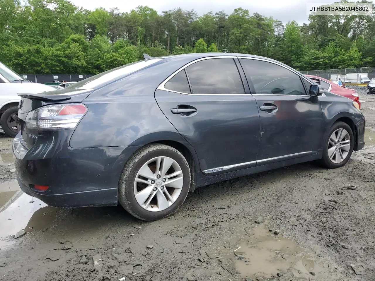 2011 Lexus Hs 250H VIN: JTHBB1BA5B2046802 Lot: 57177905