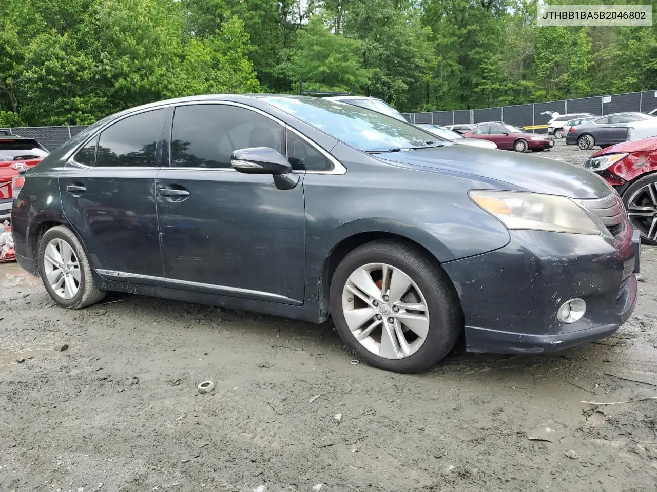 2011 Lexus Hs 250H VIN: JTHBB1BA5B2046802 Lot: 57177905
