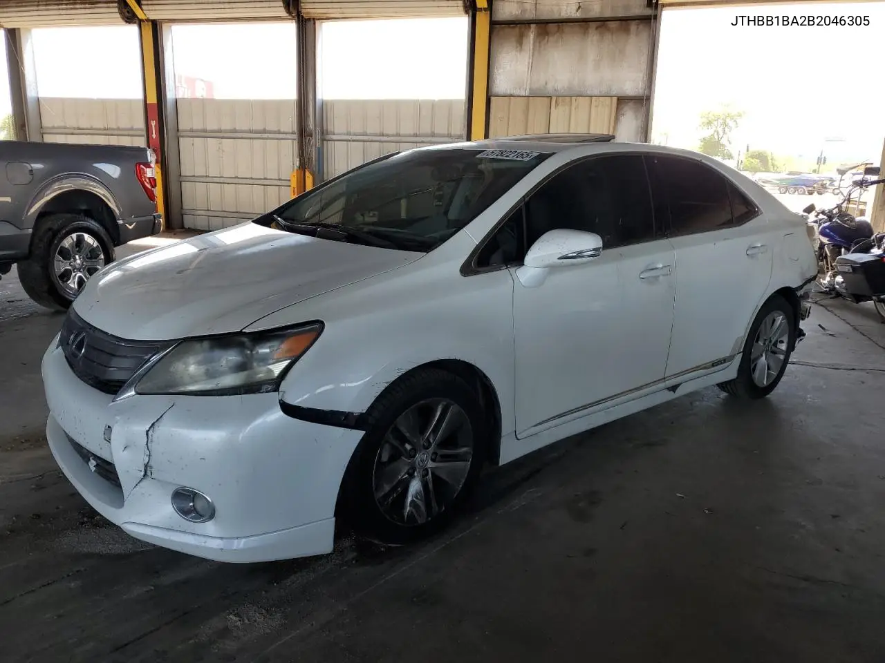 2011 Lexus Hs 250H VIN: JTHBB1BA2B2046305 Lot: 57822165