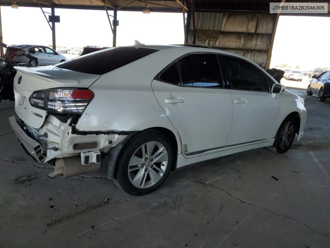 2011 Lexus Hs 250H VIN: JTHBB1BA2B2046305 Lot: 57822165