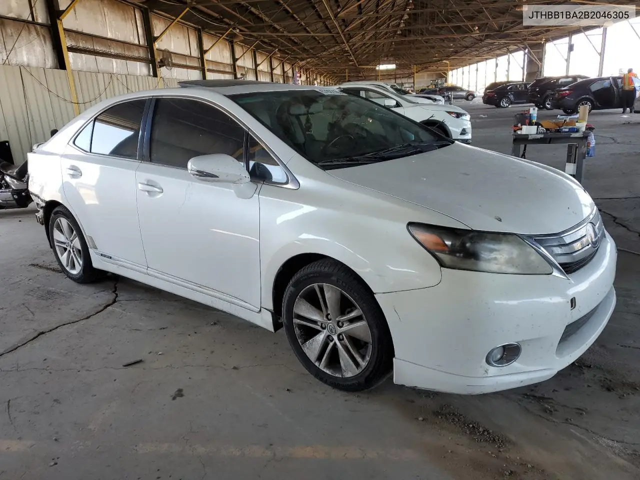 2011 Lexus Hs 250H VIN: JTHBB1BA2B2046305 Lot: 57822165
