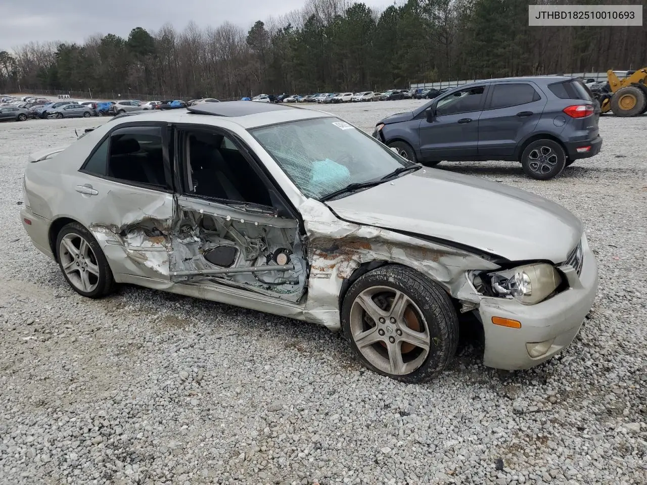 2001 Lexus Is 300 VIN: JTHBD182510010693 Lot: 43460975