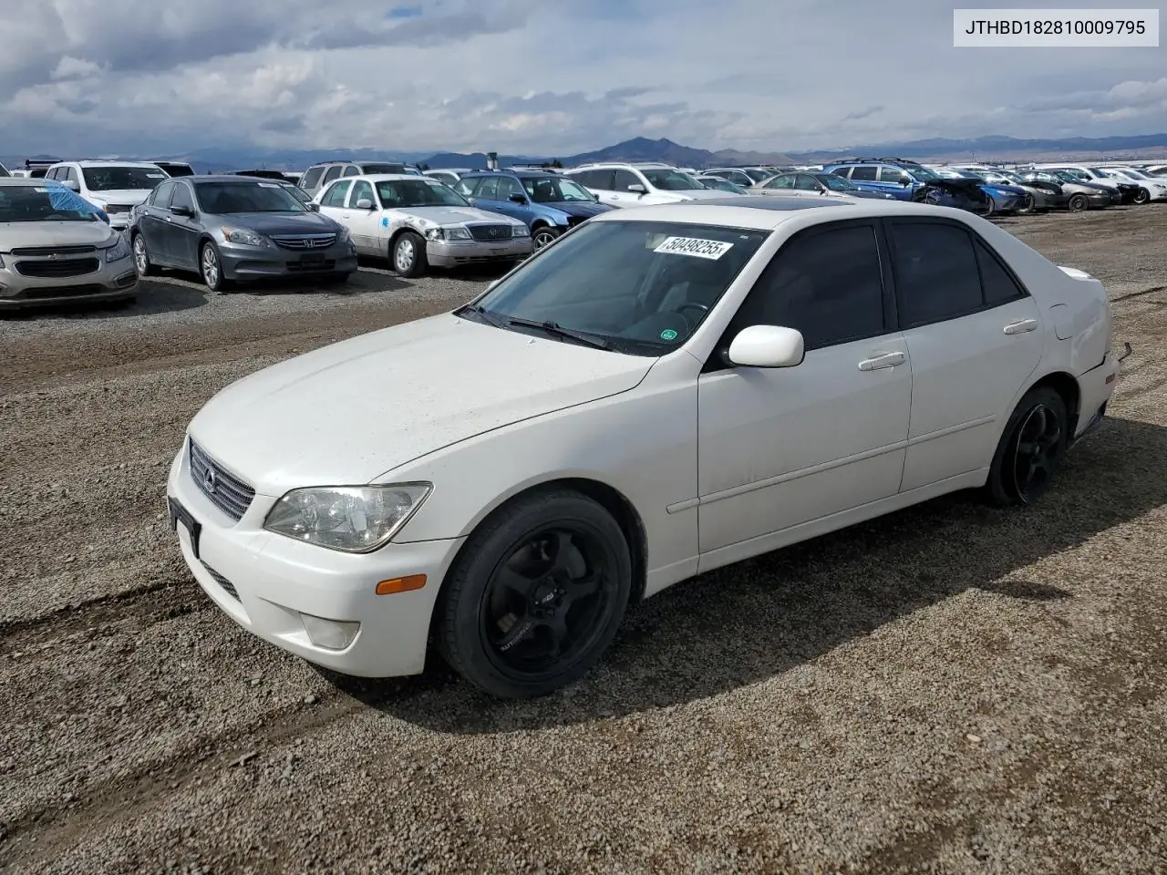 2001 Lexus Is 300 VIN: JTHBD182810009795 Lot: 50498255