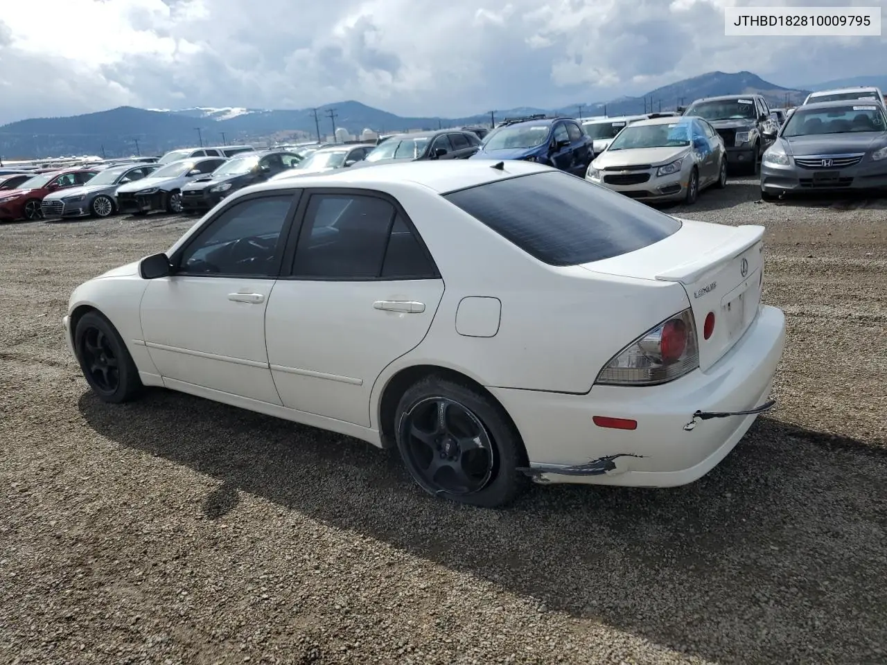 2001 Lexus Is 300 VIN: JTHBD182810009795 Lot: 50498255