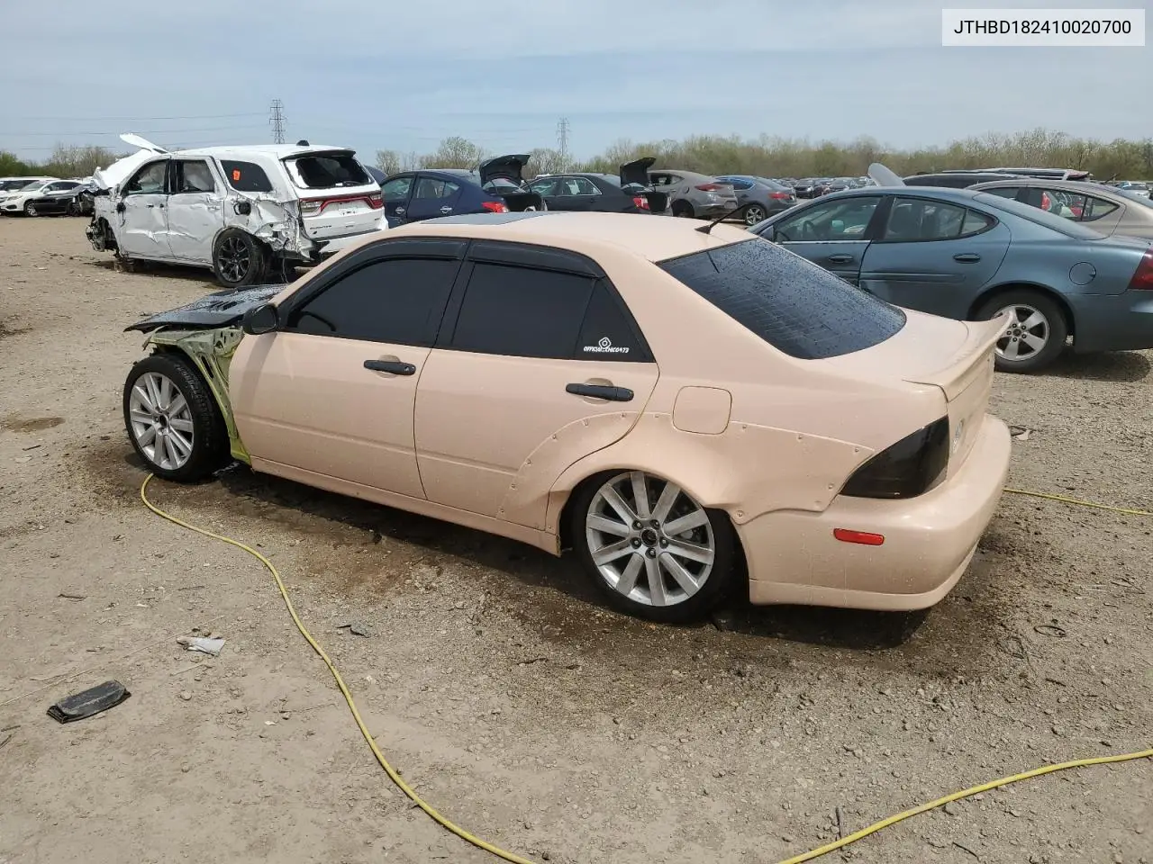 2001 Lexus Is 300 VIN: JTHBD182410020700 Lot: 55053605