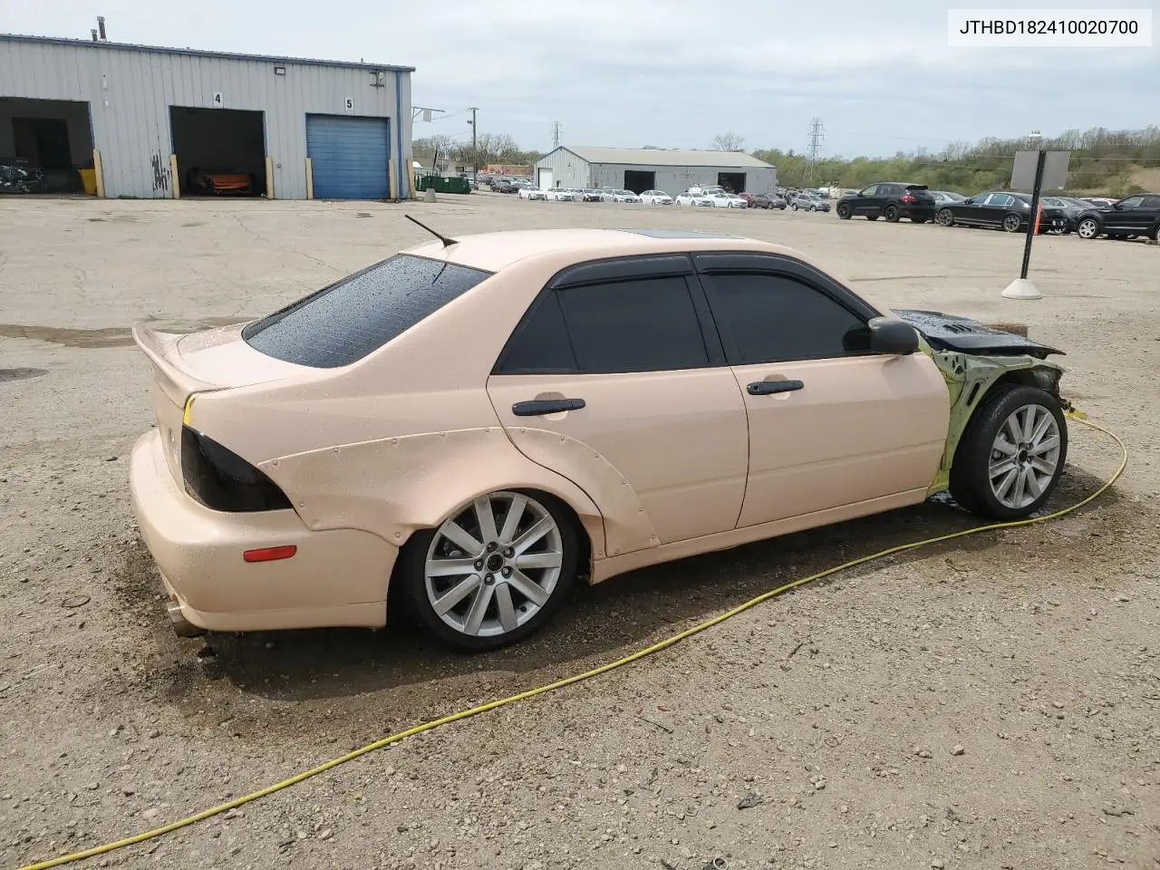 2001 Lexus Is 300 VIN: JTHBD182410020700 Lot: 55053605