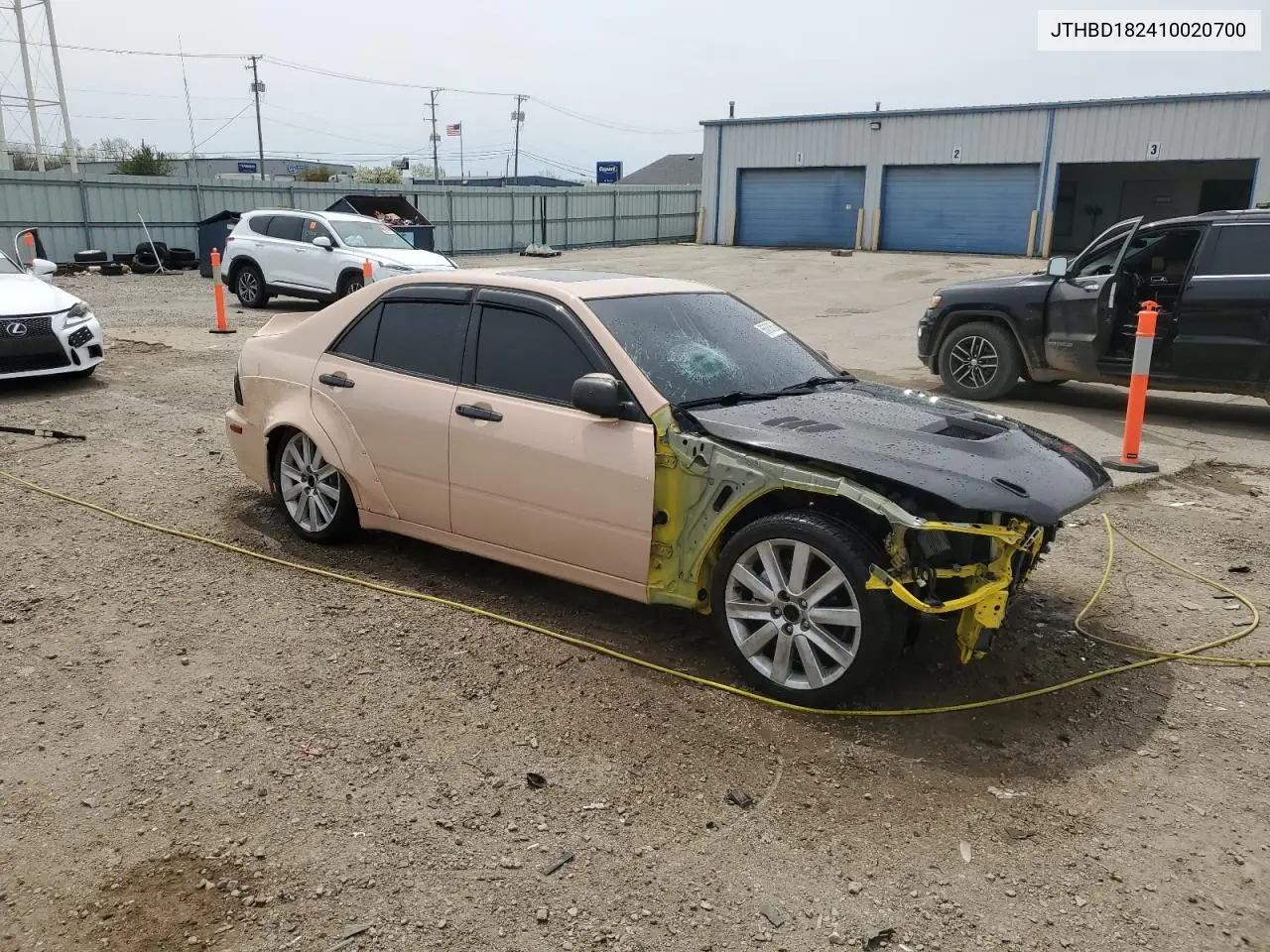 2001 Lexus Is 300 VIN: JTHBD182410020700 Lot: 55053605