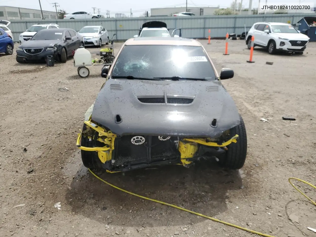 2001 Lexus Is 300 VIN: JTHBD182410020700 Lot: 55053605