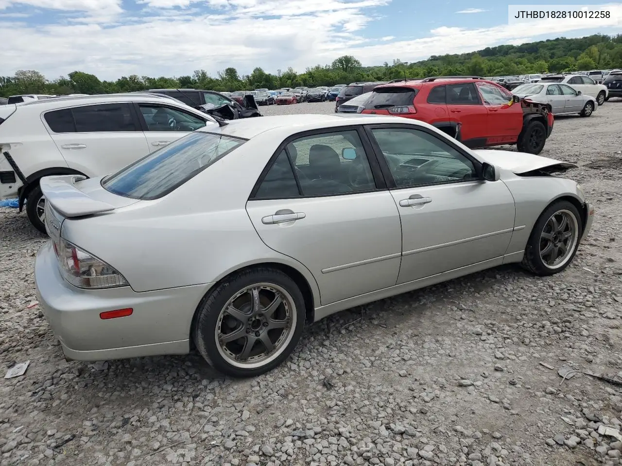 2001 Lexus Is 300 VIN: JTHBD182810012258 Lot: 55102155