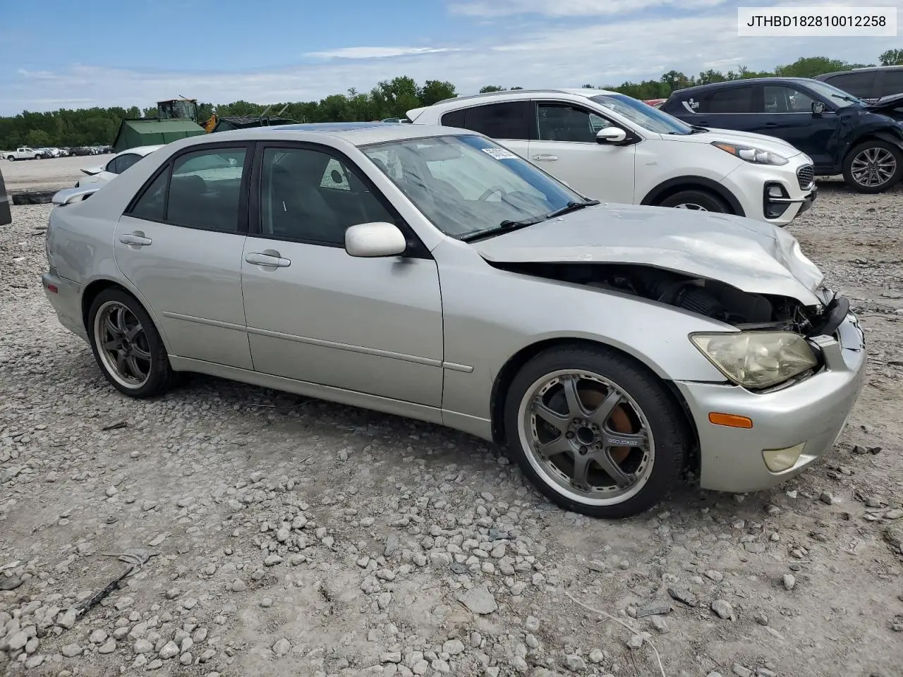 2001 Lexus Is 300 VIN: JTHBD182810012258 Lot: 55102155