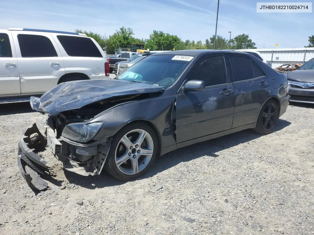 2001 Lexus Is 300 VIN: JTHBD182210024714 Lot: 55796045