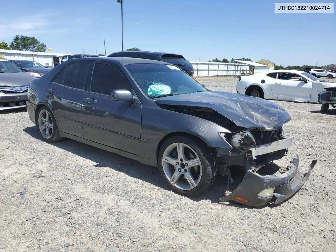 2001 Lexus Is 300 VIN: JTHBD182210024714 Lot: 55796045