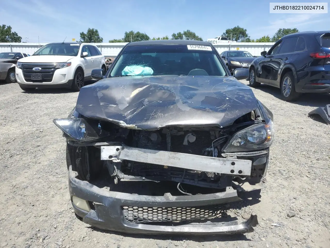 2001 Lexus Is 300 VIN: JTHBD182210024714 Lot: 55796045