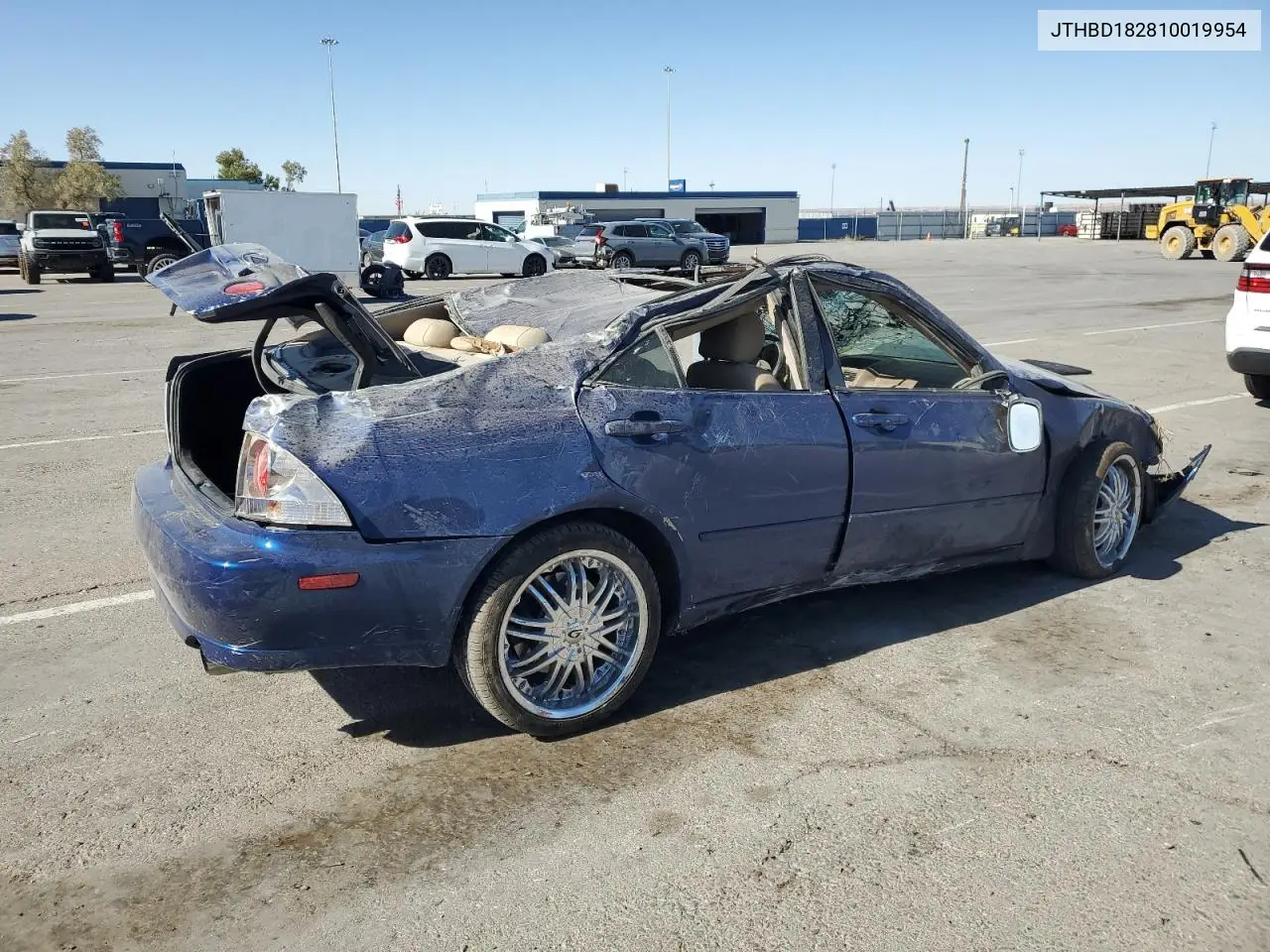2001 Lexus Is 300 VIN: JTHBD182810019954 Lot: 55970315