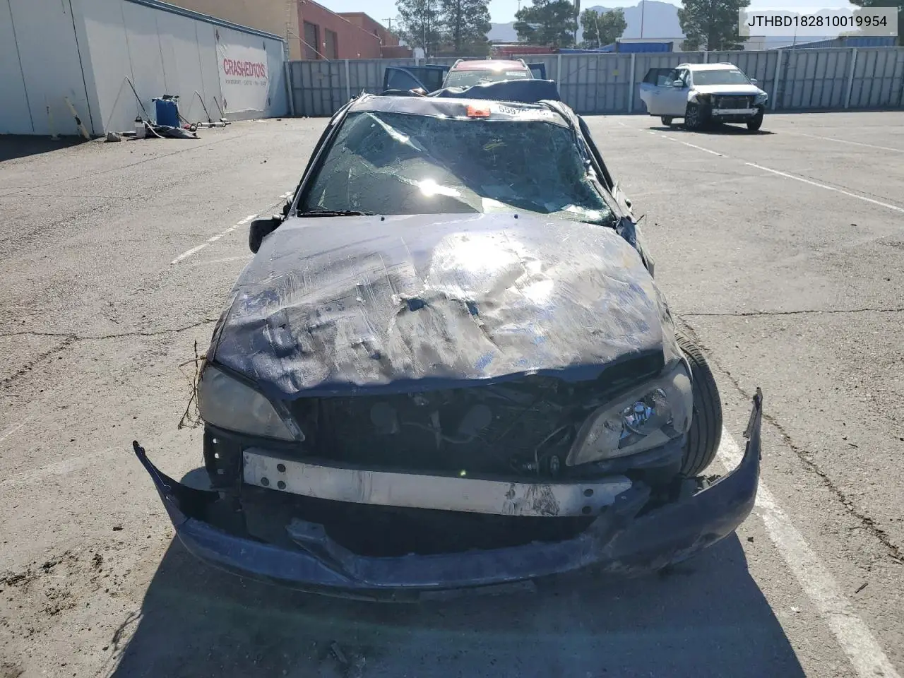 2001 Lexus Is 300 VIN: JTHBD182810019954 Lot: 55970315