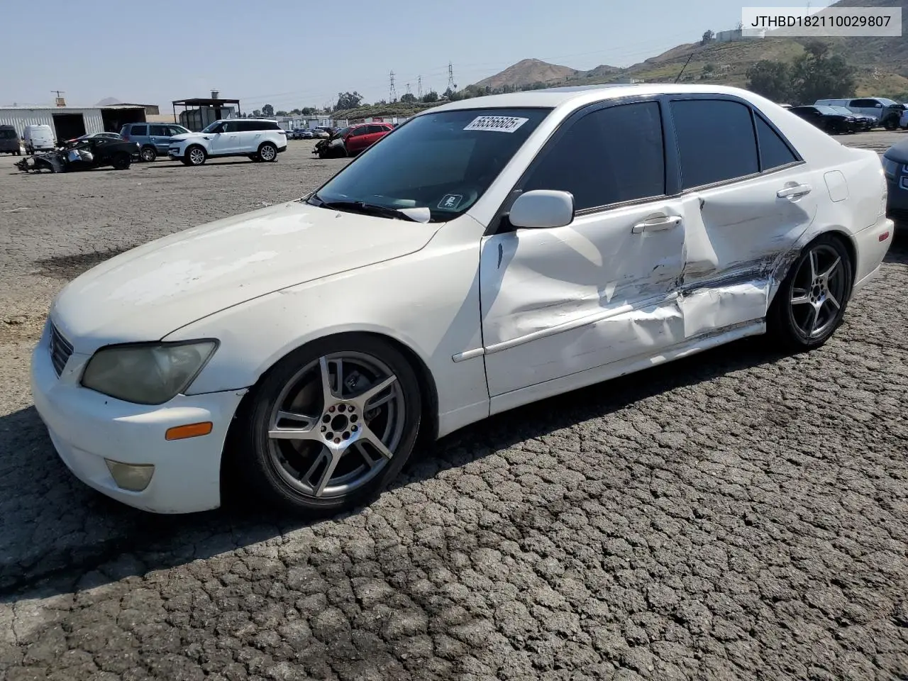 2001 Lexus Is 300 VIN: JTHBD182110029807 Lot: 56356605