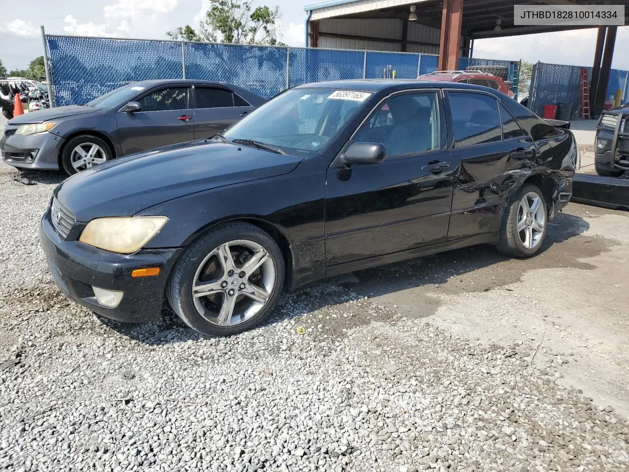 2001 Lexus Is 300 VIN: JTHBD182810014334 Lot: 56397165