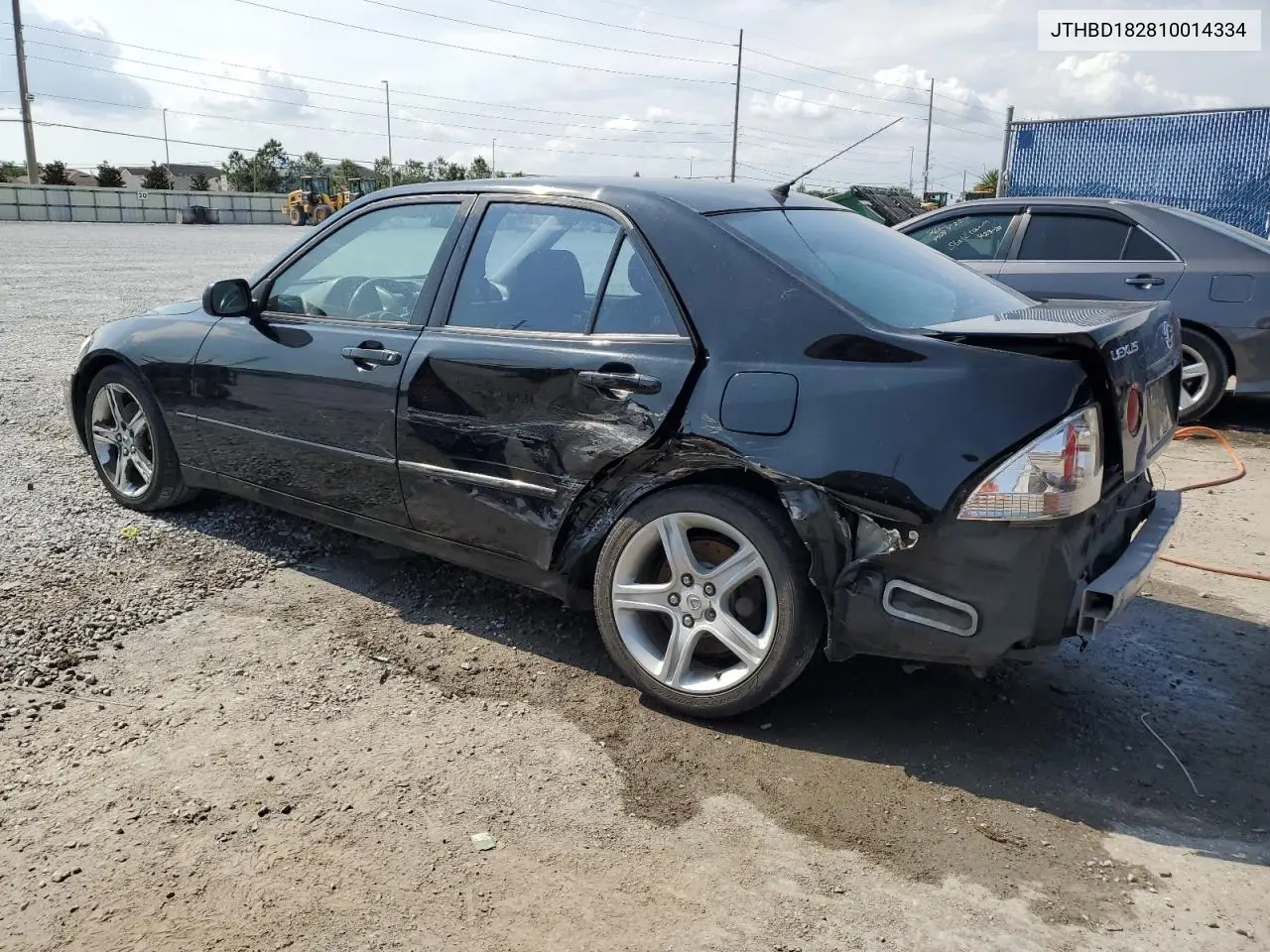 2001 Lexus Is 300 VIN: JTHBD182810014334 Lot: 56397165
