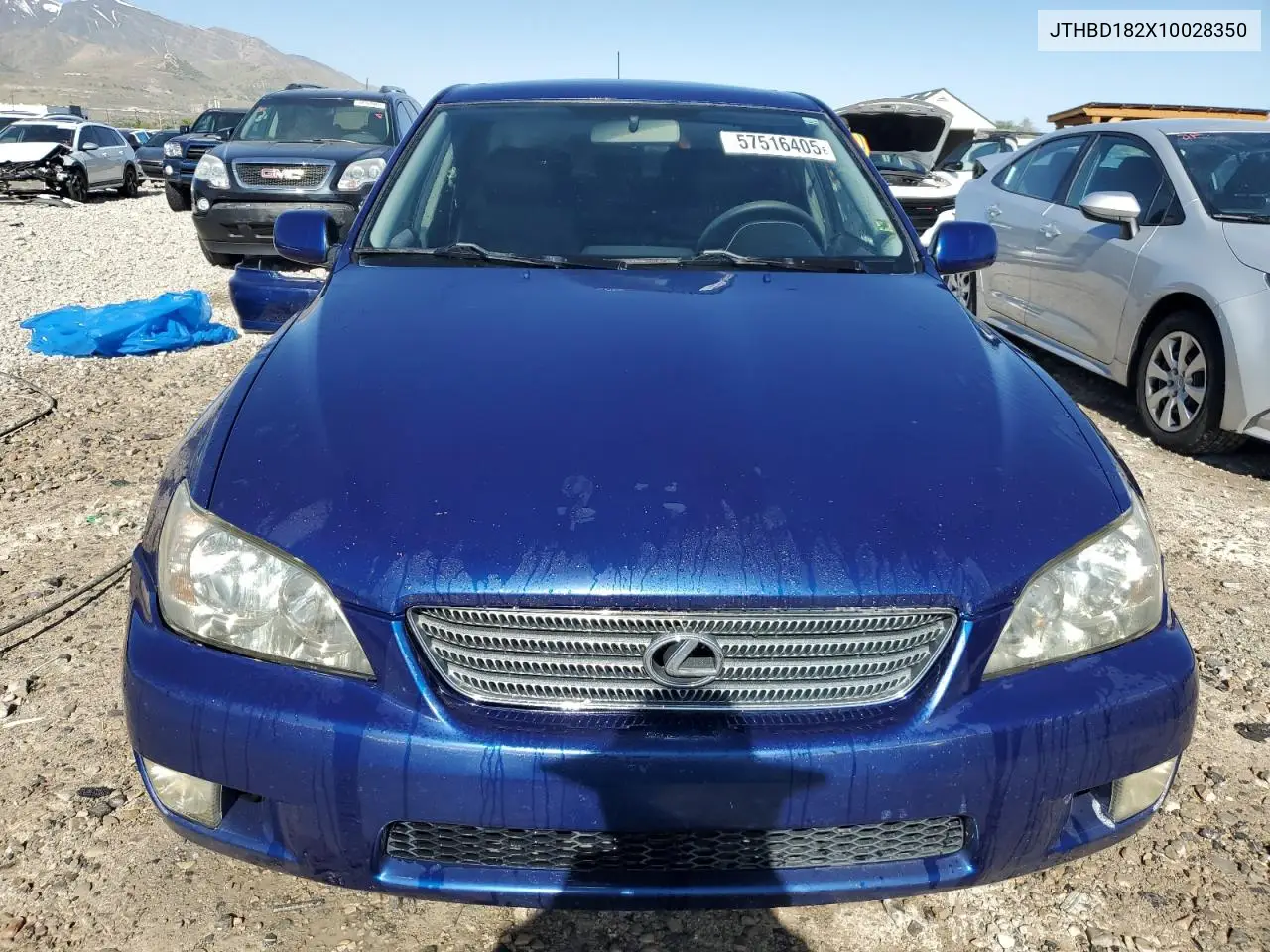 2001 Lexus Is 300 VIN: JTHBD182X10028350 Lot: 57516405