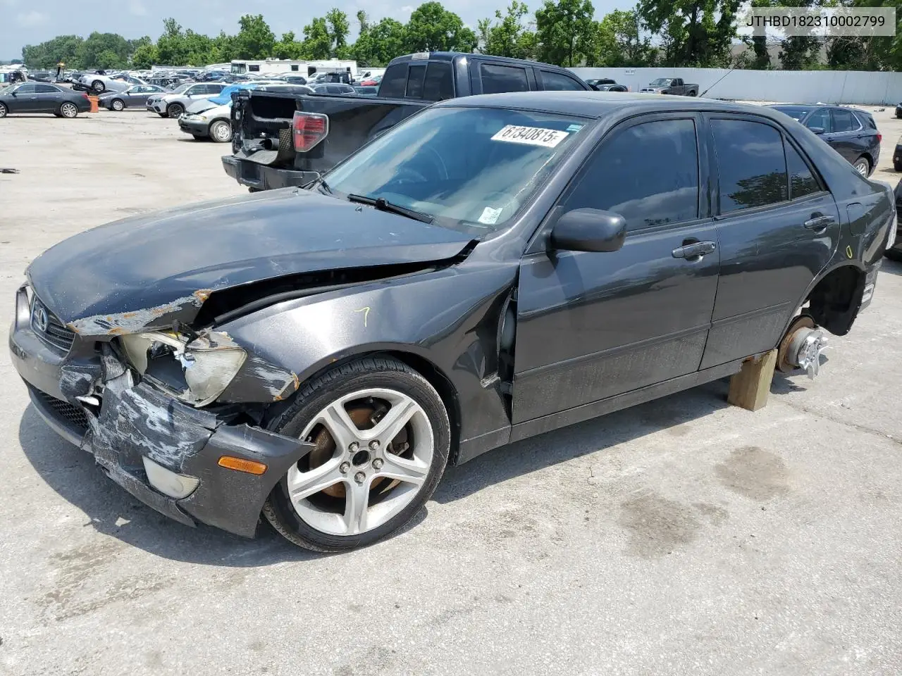 2001 Lexus Is 300 VIN: JTHBD182310002799 Lot: 61340815