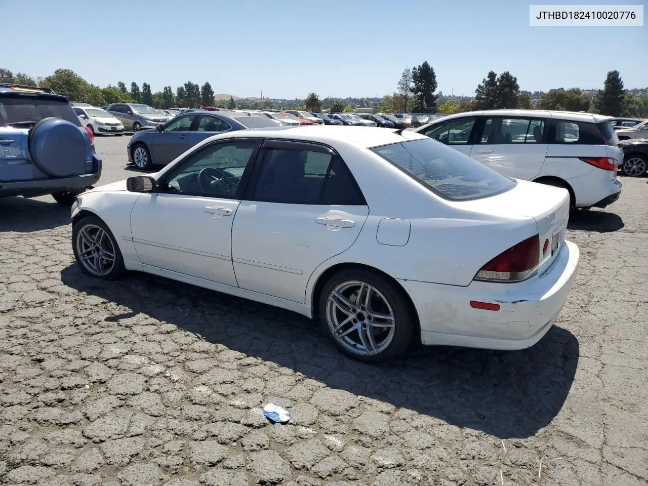 2001 Lexus Is 300 VIN: JTHBD182410020776 Lot: 62012495