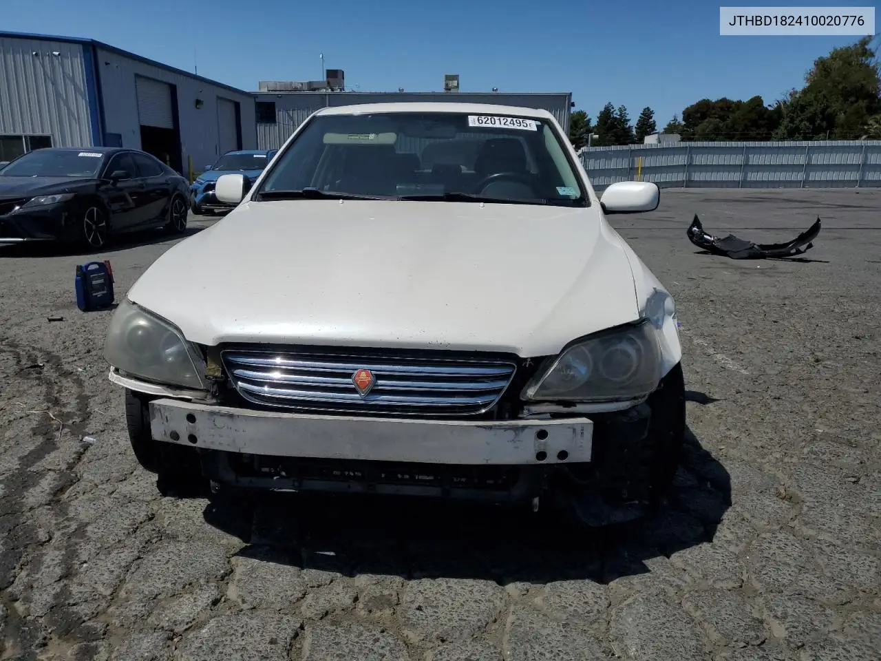 2001 Lexus Is 300 VIN: JTHBD182410020776 Lot: 62012495