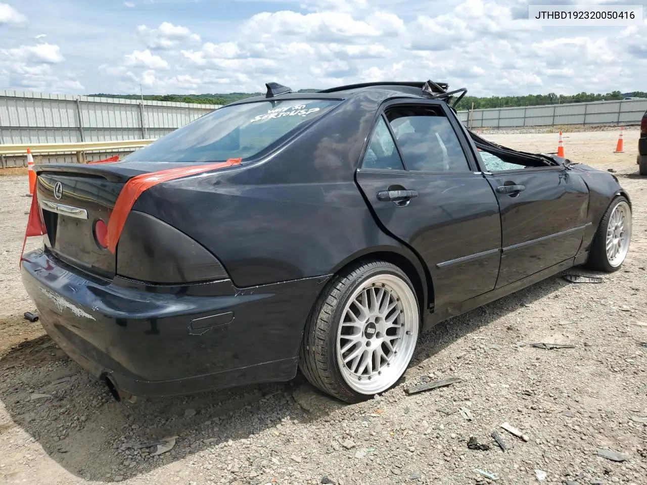 2002 Lexus Is 300 VIN: JTHBD192320050416 Lot: 60224385